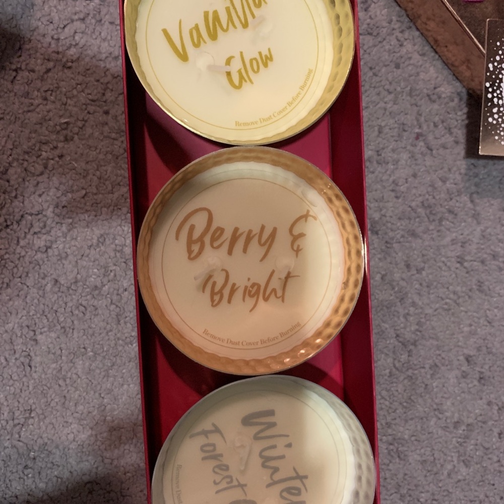 3 piece ultra candle set